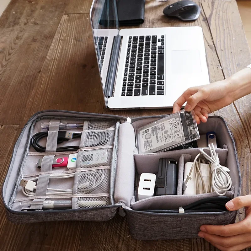 Portable Tech Organizer Case f - Tech Accessories Storage review and price