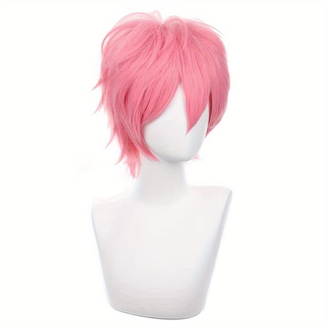 Short Pink Cosplay Wig Short S - Tech Accessories For Men review and price