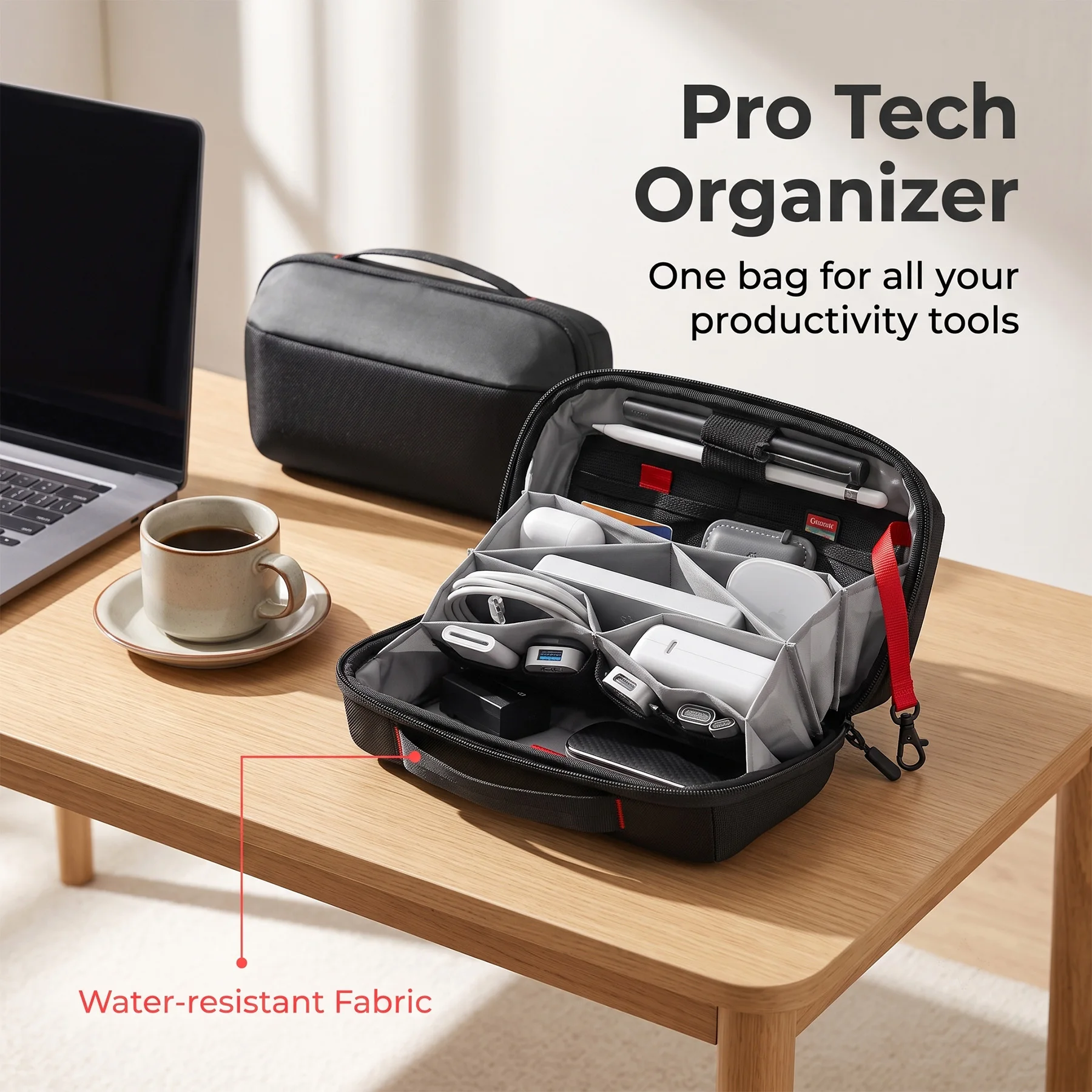 Travel Tech Organizer Pouch, W - Tech Accessories Storage review and price