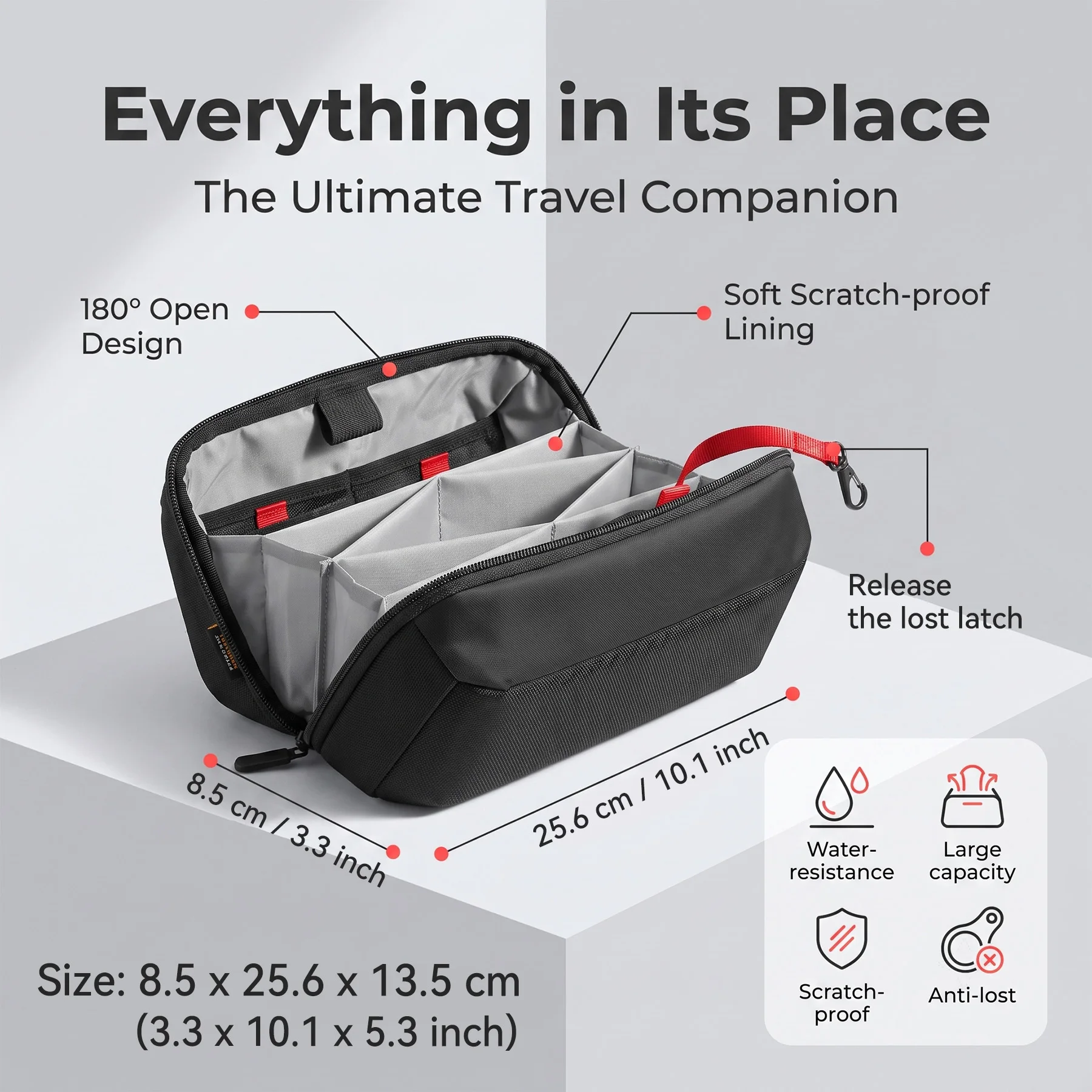Travel Tech Organizer Pouch, W - Tech Accessories Storage review and price