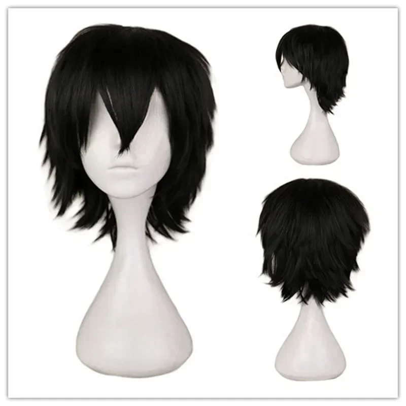QQXCAIW Male Wig Black White P - Tech Accessories For Men review and price