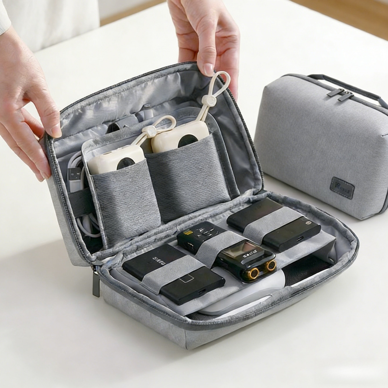 1Pc Electronics Organizer Trav - Tech Accessories Storage review and price