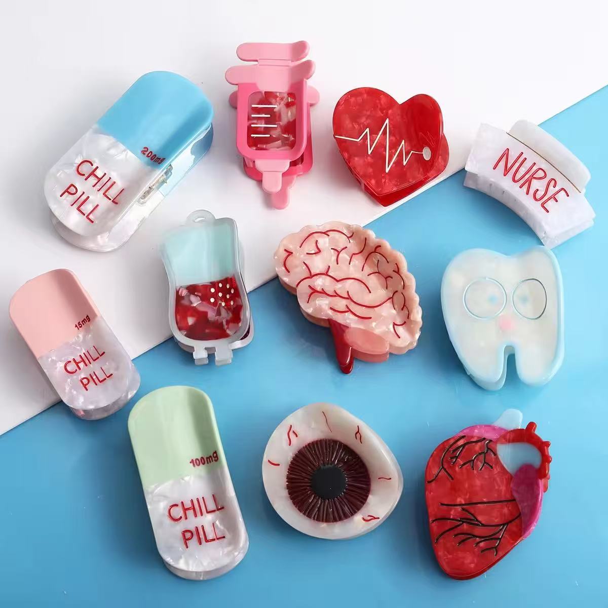 Color Block Pill Heart Medical - Hi Tech Accessories review and price