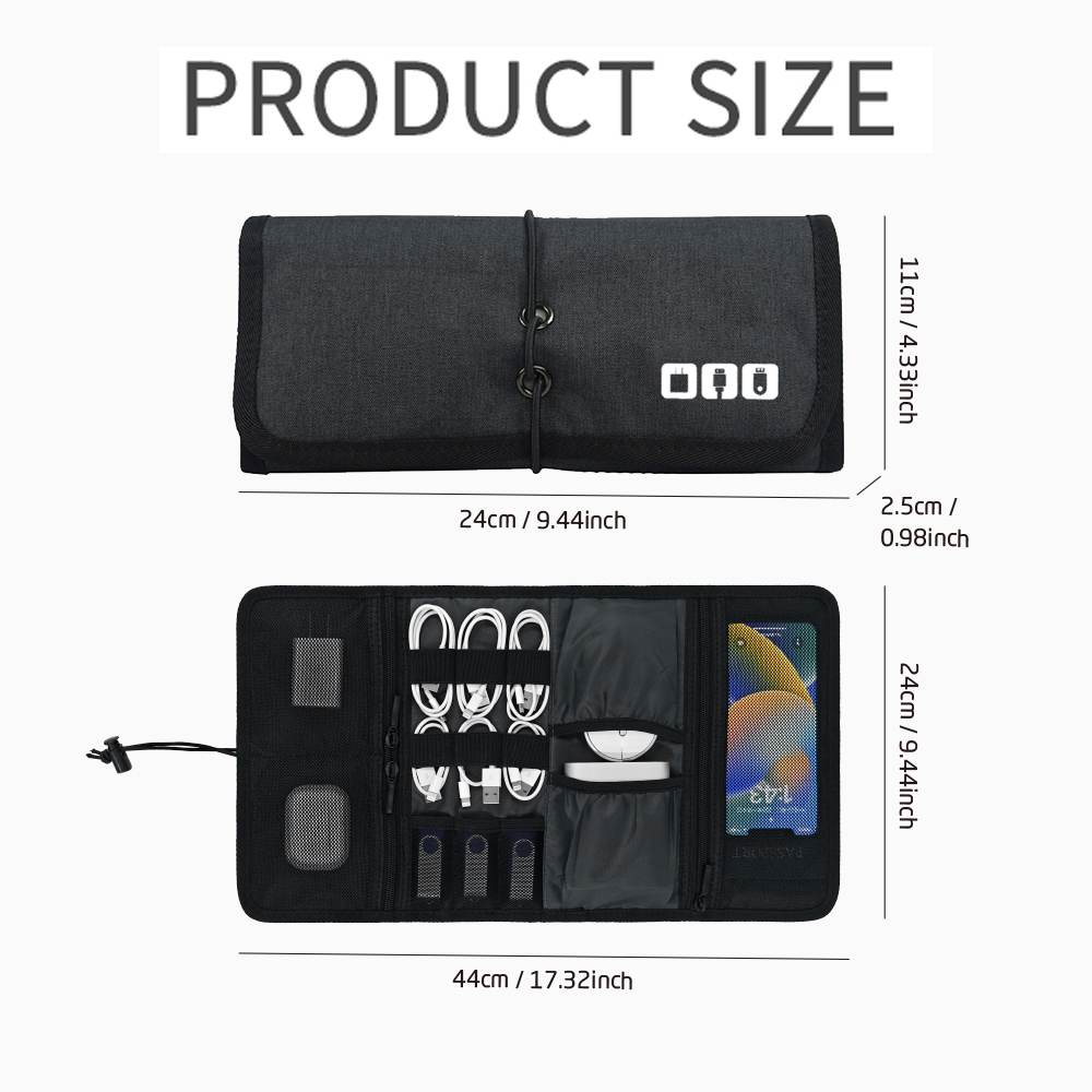 Tech Organizer Bag Cable Stora - Tech Accessories Storage review and price