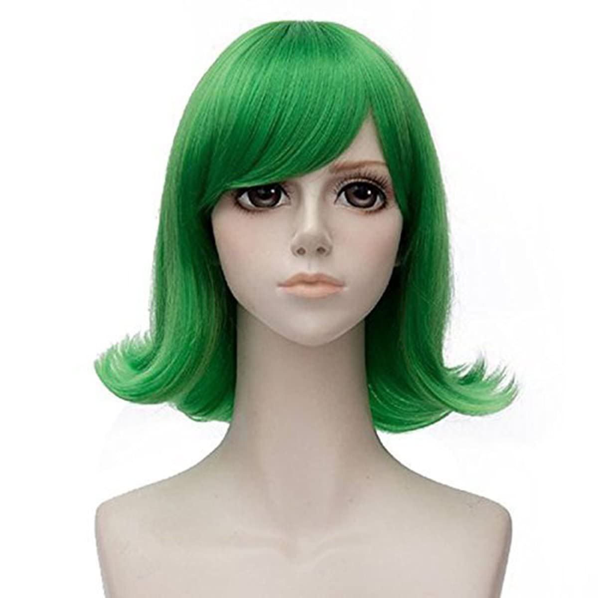 Short Green Wavy Cosplay Wigs  - Tech Accessories For Men review and price
